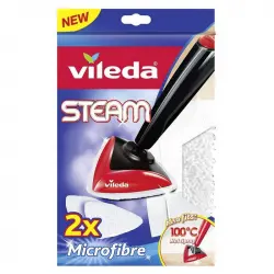 Vileda Recambio para Mopa Microfibras Steam y 100º 2 Unidades