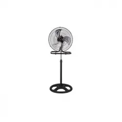 Akunadecor - Ventilador De Pie Metal Negro Recio