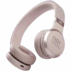 Auriculares inalámbricos - JBL Live 460NC, De diadema, Bluetooth 5.0, Hasta 50 horas, ANC, Rosa