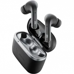 Auriculares True Wireless - CellularLine BTKEENTWSK, Wireless, De botón, BT, Negro + Estuche de carga