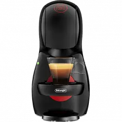 Cafetera de cápsulas - De Longhi Piccolo XS EDG210, 15 bar, 0.8 l, 1500 W, Negro