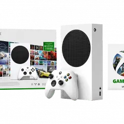 Consola - Microsoft Xbox Series S, 512 GB SSD, Blanco + Game Pass Ultimate (3 meses)