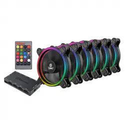 Enermax T.B. RGB Ventilador 120mm x6 LED RGB con Controlador