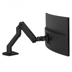 Ergotron HX Soporte Brazo de Escritorio para Monitor hasta 49" VESA 100x100 Máx 19.1kg Negro Mate