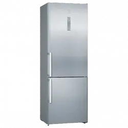 Frigorífico combi - Balay 3KFE776XE, No Frost, 203 cm, 438 l, Ancho especial 70 Cajón ExtraFresh, Inox