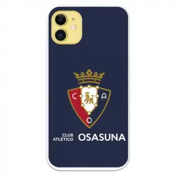 Funda Licencia Oficial CA Osasuna Escudo Fondo Azul para iPhone 11