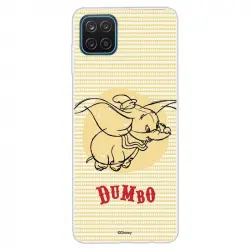 Funda Oficial de Disney Dumbo Fondo Amarillo para Samsung Galaxy A12