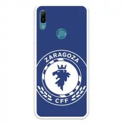 Funda Para Huawei Y6 2019 Del Zaragoza Cf Femenino Escudo Grande Fondo Azul - Licencia Oficial Zaragoza Cf Femenino