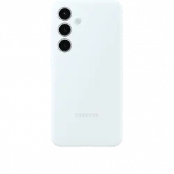 Funda - Samsung, Para Galaxy S24, Silicona, Trasera, Blanco