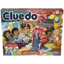 Hasbro Gaming Cluedo Junior 2 en 1 Juego de Mesa