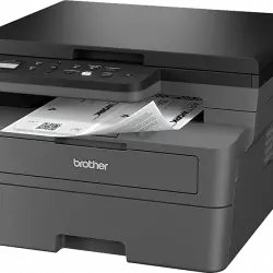 Impresora multifunción - Brother DCPL2620DW, Laser, 1200 x dpi, 32 ppm, Monocolor, WiFi, Negro