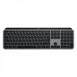 Logitech MX Keys Teclado Inalámbrico Retroiluminado para Mac/iPad Gris QWERTZ Alemán