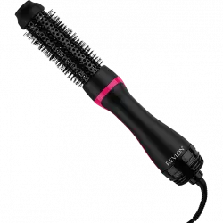 Moldeador - Revlon One-Step Style Booster RVDR5292, Tecnología iónica, Revestimiento cerámica, 900 W, Negro