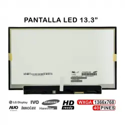 Pantalla Led De 13.3" Para Portátil Lp133wh2 Ltn133at25-t01 Ltn133at25-601 Ltn133at25-501