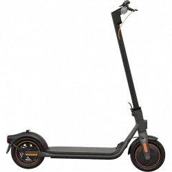 Patinete eléctrico - Segway-Ninebot F40E, 350 W, Hasta 120 kg, Frenos electrónico y de disco, Velocidad 25 km/h, Autonomía 40 km, Negro