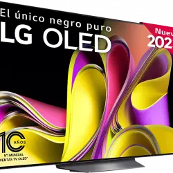 TV OLED 77" - LG OLED77B36LA, 4K, Inteligente α7 4K Gen6, Smart TV, DVB-T2 (H.265), Negro