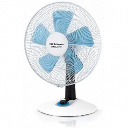 Ventilador de sobremesa - Orbegozo TF 0138, 4 velocidades, Oscilación automática, 40 W