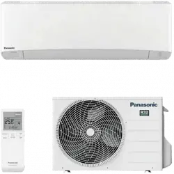 Aire acondicionado - Panasonic KIT-Z25-ZKE Etherea Z, Split 1x1, 2132 fg/h, WiFi, Bomba de calor, Blanco