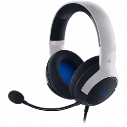 Auriculares gaming - Razer Kaira X, Para PS4 y PS5, Con cable, Blanco Negro