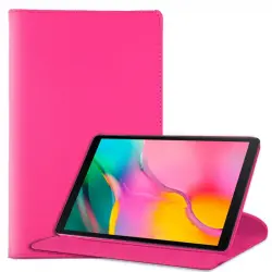 Cool Funda Polipiel Giratoria Rosa para Samsung Galaxy Tab A 2019 T510/T515