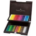 Estuche de madera Faber-Castell 72 lápices de colores ecolápices acuarelables