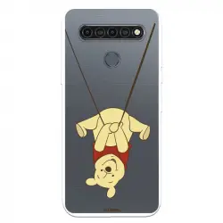 Funda Para Lg K61 Oficial De Disney Winnie Columpio - Winnie The Pooh