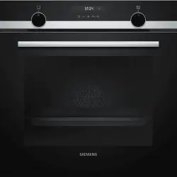 Horno - Siemens HB537A0S0, Multifunción, 7 funciones, display LCD, 60cm, Negro