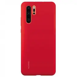 Huawei Funda Silicona Roja para Huawei P30 Pro