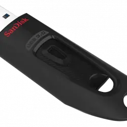 Memoria USB 256 GB - SanDisk Ultra, 3.0, Lectura 130MB/s, Compatible 2.0, Software SecureAccess, Negro