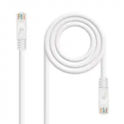 Nanocable Cable de Red RJ45 UTP LSZH Cat.6A 25cm Blanco