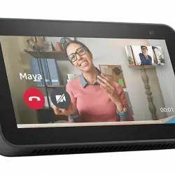 Pantalla inteligente con Alexa - Amazon Echo Show 5 (2ª gen, mod. 2021), HD 5,5”, 2 MP, Negro