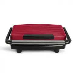 Plancha Compacta Rojo 750 W Livoo