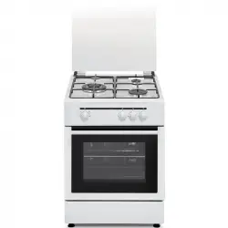 Vitrokitchen CB5530BB Cocina de Gas 3 Zonas Blanca