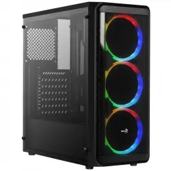 Aerocool SI-5200 RGB USB 3.0 con Ventana Negra