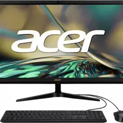 All in one - Acer Aspire C24-1700, 23.8" Full HD, Intel® Core™ i5-1235U, 16GB RAM, 512GB SSD, Iris® Xe Graphics, Sin sistema operativo, Black