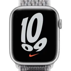 Apple - Correa Loop Nike Sport Negra/blanco Polar Para Watch De 45 Mm