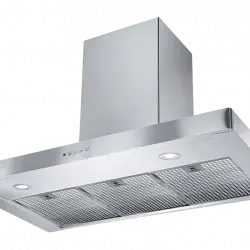 Campana - Mepamsa Stilo Green Power 70 X, Decorativa, 4 velocidades, 700 m³/h, 270W, Luces LED, cm, Inox