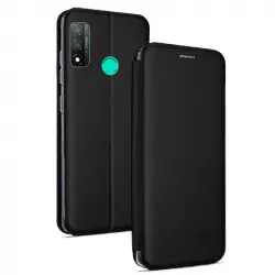 Cool Funda Flip Cover Elegance Negro para Huawei P Smart 2020