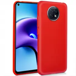 Cool Funda Silicona Roja para Xiaomi Redmi Note 9T