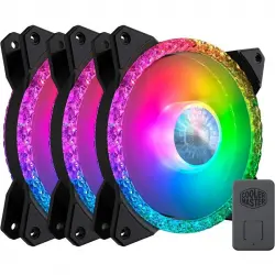 Cooler Master MasterFan MF120 Prismatic Pack 3 Ventiladores Suplementarios 120mm