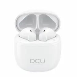 Dcu Tecnologic | Mini Mate Earbuds Bluetooth 5.1 Auriculares Inalámbricos Blanco