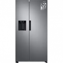 Frigorífico americano - Samsung RS67A8811S9/EF, No Frost, 178cm, 634l, Twin Cooling Plus, Dispensador de hielo & agua, Inox