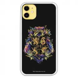 Funda Oficial de Harry Potter Hogwarts Floral para iPhone 11