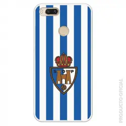 Funda Oficial Ponferradina Rayas Azules Y Rojas Ss18-19 Xiaomi Mi A1