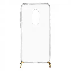 Funda Silicona Colgante Transparente Para Alcatel 1x