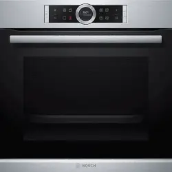 Horno - Bosch HBG675BS1, 3600 W, Pirolítico, 50 Hz, 60 cm, Acero inoxidable