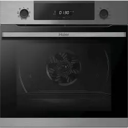 Horno - Haier I-Direct Series 2 HWO60SM2P8XH, Multifunción, Limpieza por agua, 70 l, 60 cm, Wi-Fi, Inox