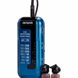 No R22bl Radio Portatil Aiwa R22 Blue Radio Radio/cd