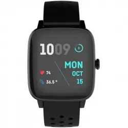 Prixton Life Fit Smartwatch con Termómetro Negro