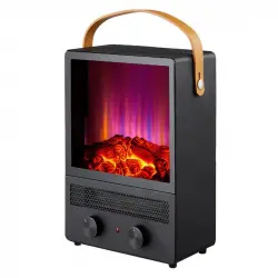 Purline CHE-90 Chimenea Eléctrica Portátil de Sobremesa